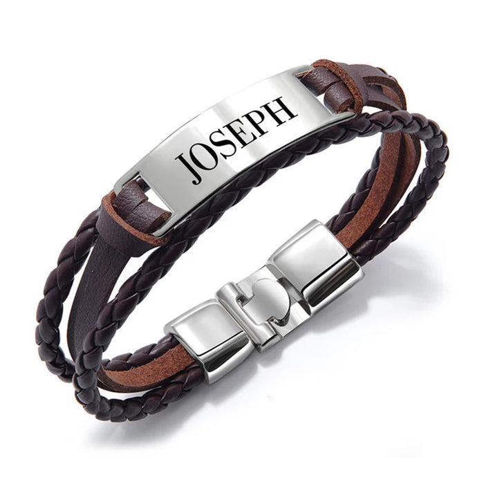 Sillage — Bracelet tressé personnalisé