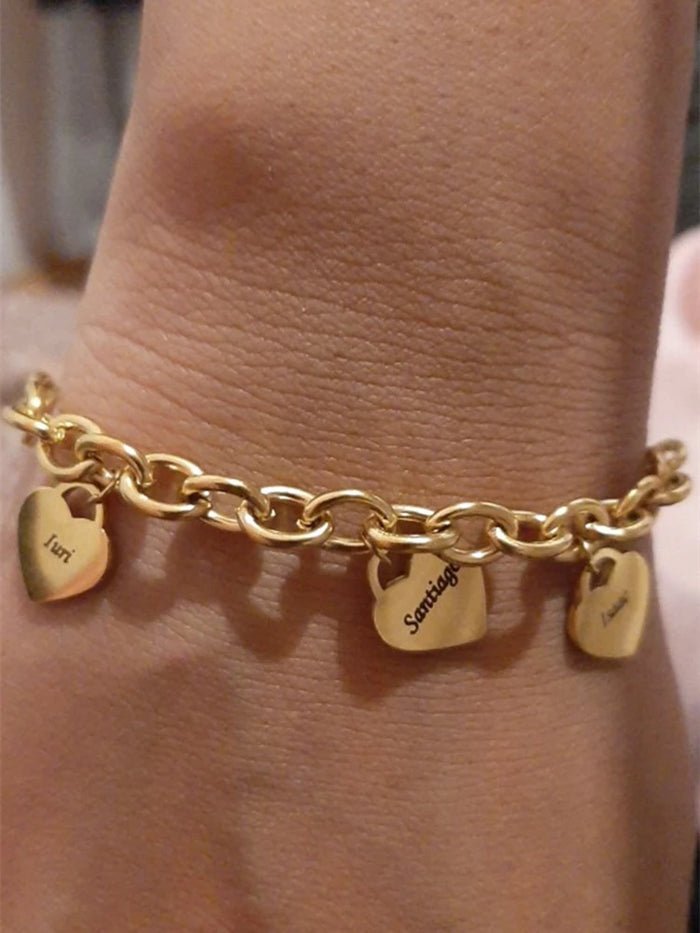 Liens du cœur — Bracelet prénoms
