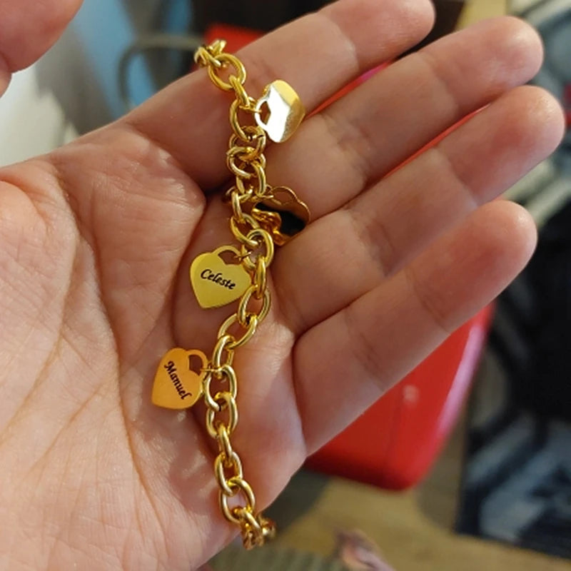 Liens du cœur — Bracelet prénoms