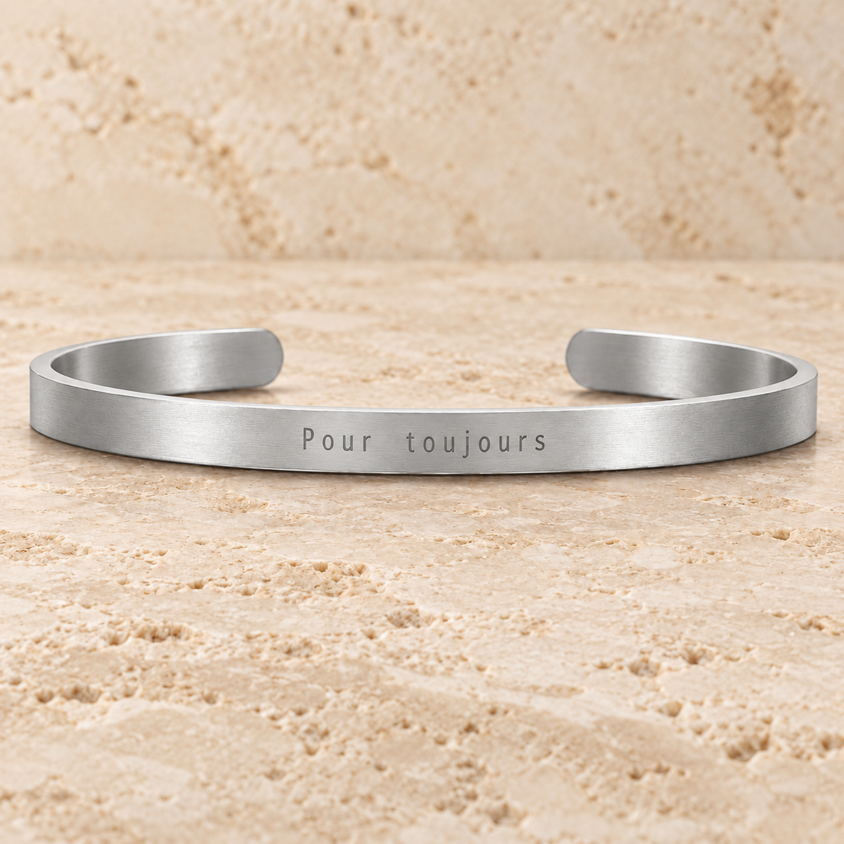 Ligne — Jonc à graver — silver